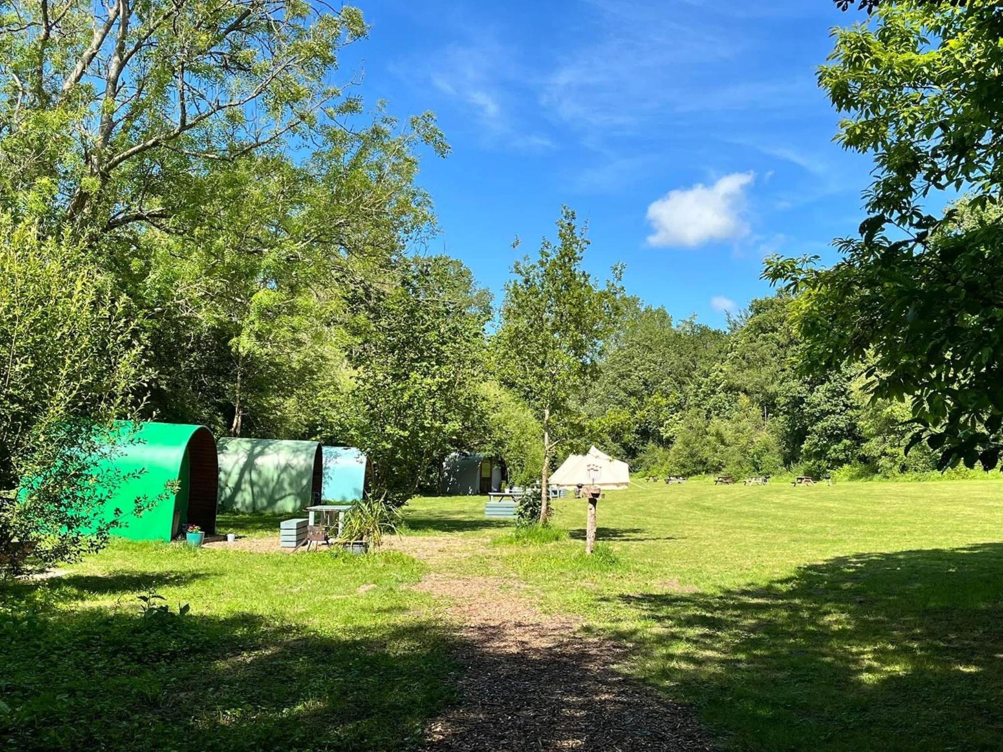 Battle Pods And Bells Glamping Hotel Exterior photo